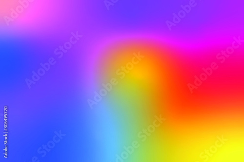 Abstract blurred gradient mesh background in bright rainbow colors. Colorful smooth banner template. Easy editable soft colored vector background illustration  Christmas Background