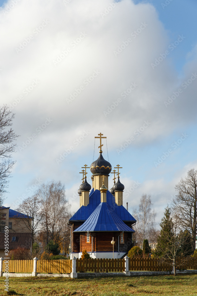 Wooden Orthodox church