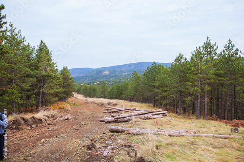  Panoramic View of the Mountain Natural Landscape