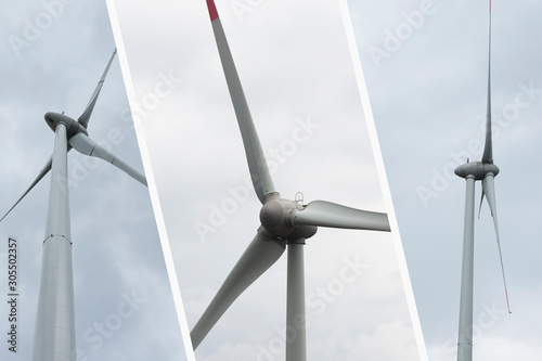 Windturbine für erneuerbare Windenergie