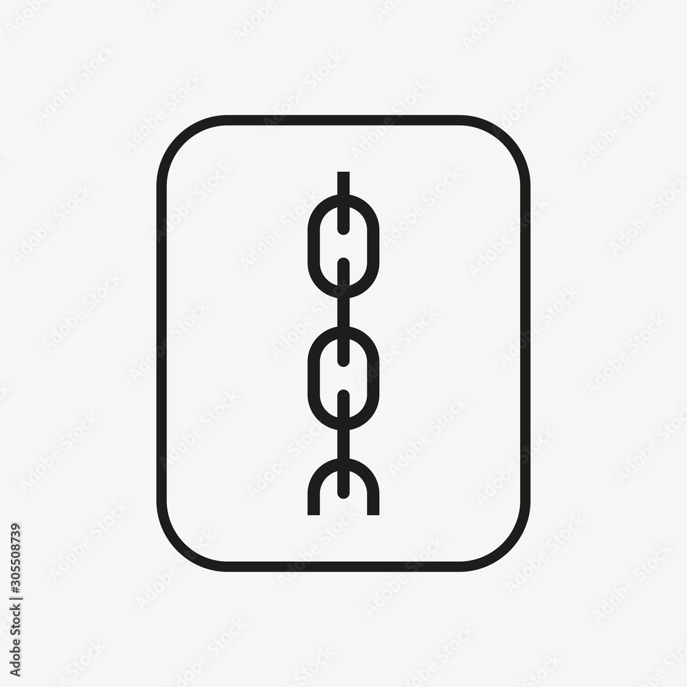Sling here, symbol. Vector illustration, flat design. Sling here, symbol. Vector illustration, flat design.