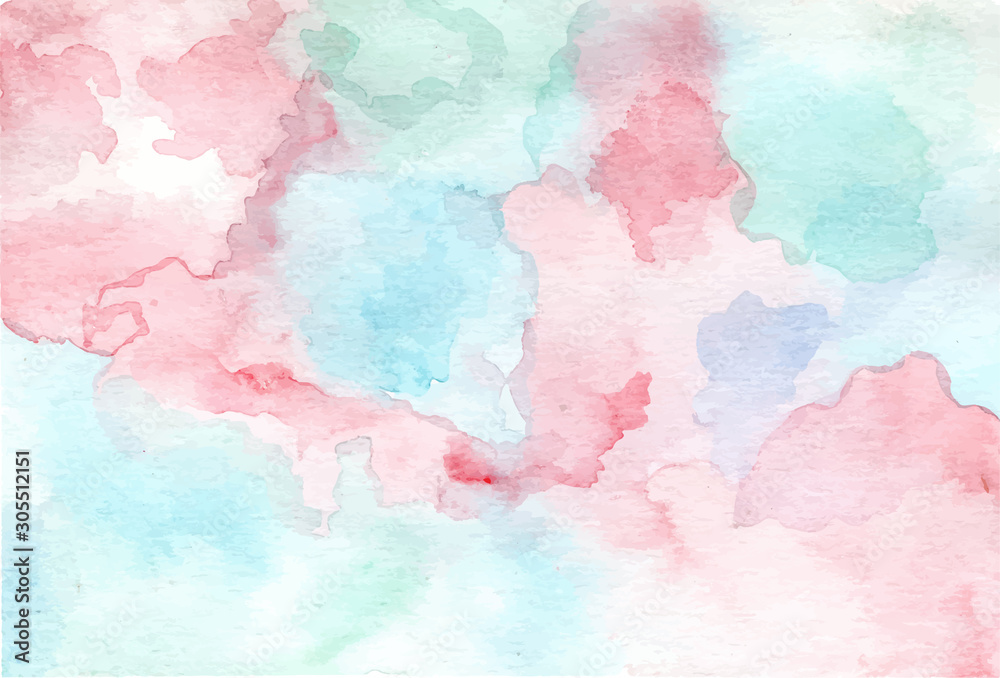pastel abstract watercolor background