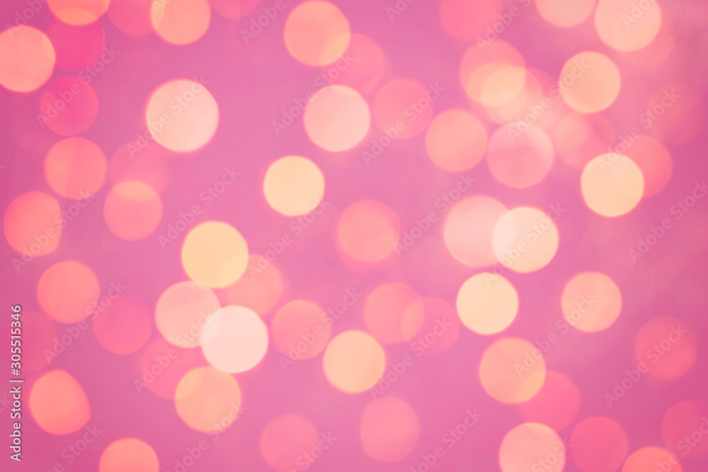 Defocused pink abstract christmas background. Bokeh on glitter sparkle background or confetti. Shallow DOF. Defocused pink abstract christmas background. Bokeh on glitter sparkle background or confetti. Shallow DOF.