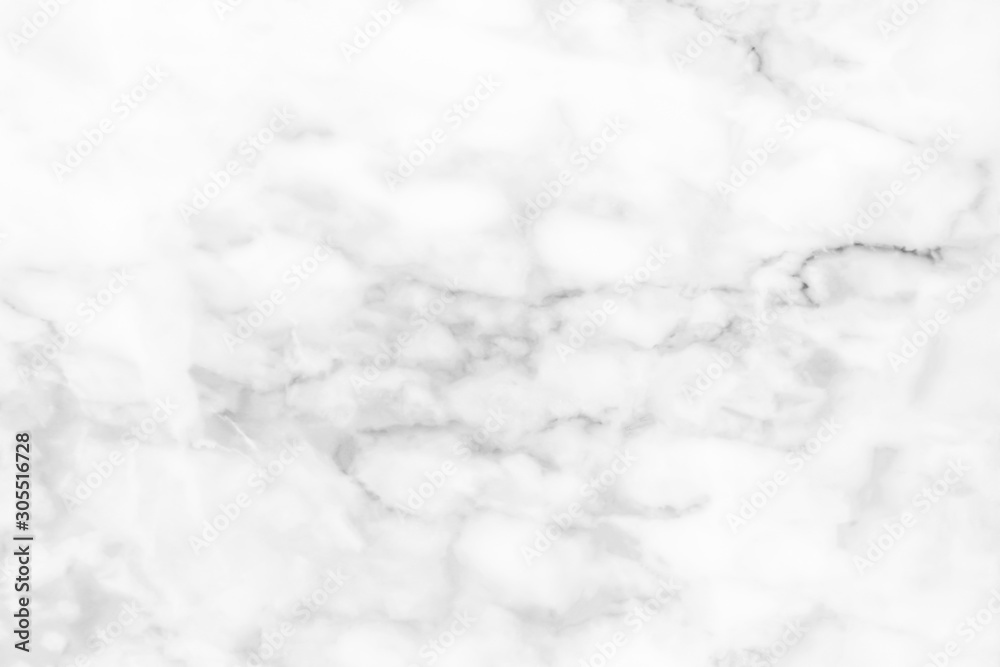 Fototapeta premium White marble texture with natural pattern for background or design art work or cover book or brochure, poster, wallpaper background and realistic business.