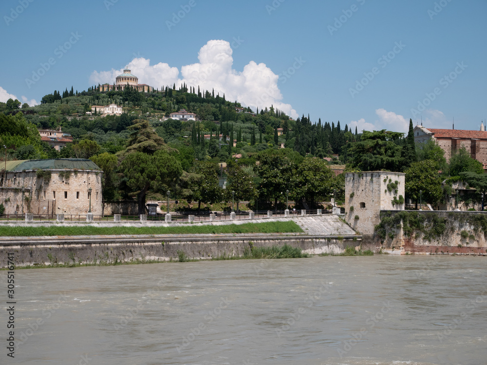 Verona am Fluss Etsch
