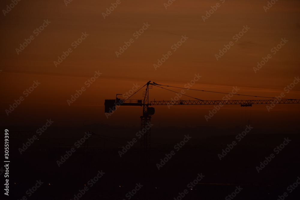 Fototapeta premium fishing at sunset