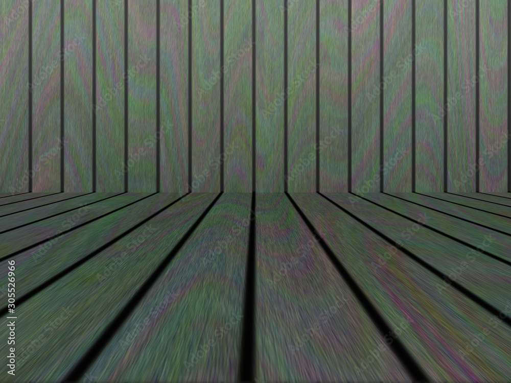 Fototapeta premium Wood texture background pattern. Dark hardwood planks surface of wooden board floor wall fence. Abstract timber decorative illustration.