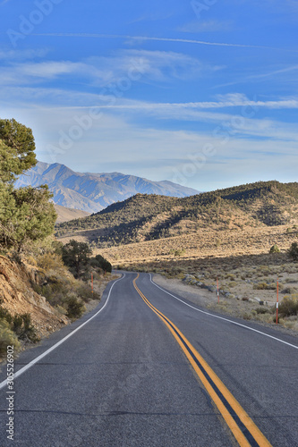 road in mountains