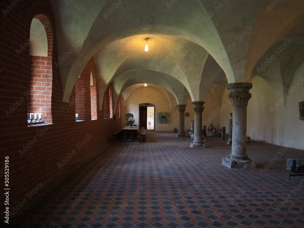 Blick in das Konversenhaus Kloster Altzella