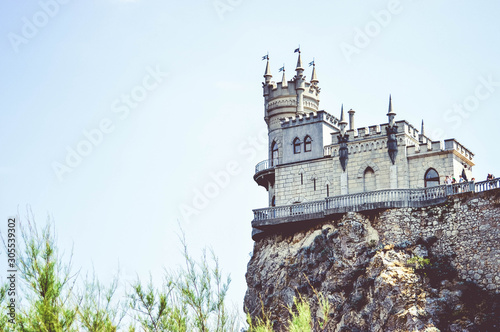Black Sea. Crimea. Coast. Bird home. Temple on the mountain. One summer © Ti.Merk
