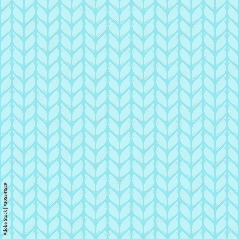 Vector seamless knitted pattern. Natural fabric fibers Vector seamless knitted pattern. Natural fabric fibers