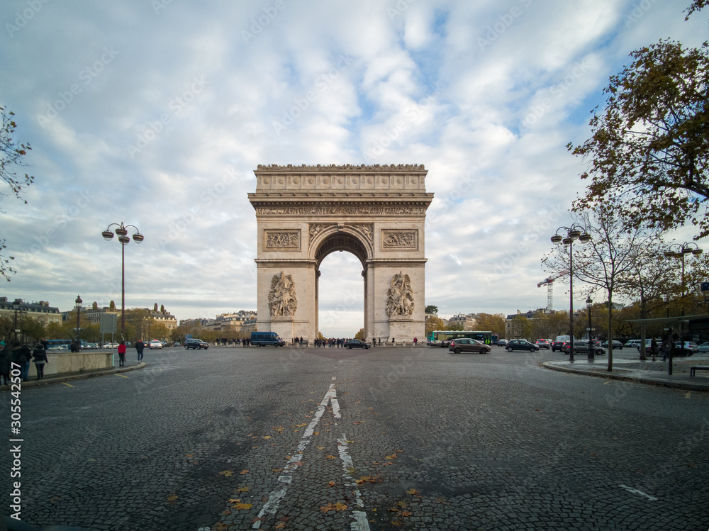 Fototapeta premium Arc de triomphe Place de l'Etoile Paris