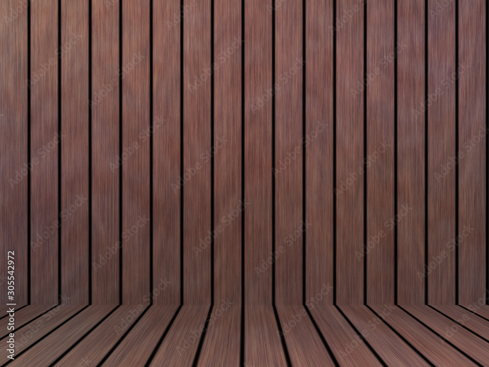 Naklejka premium Wood wall floor background texture