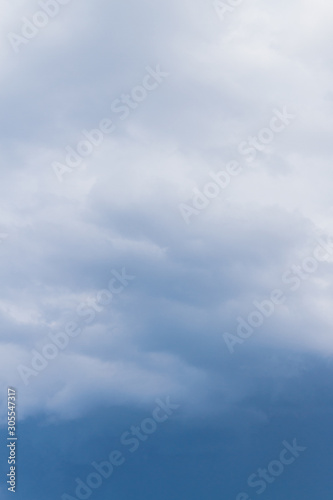 Fototapeta Naklejka Na Ścianę i Meble -  Rain storm clouds before the storm in the middle of summer