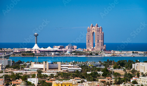 Al Marina island in downtown Abu Dhabi in the UAE