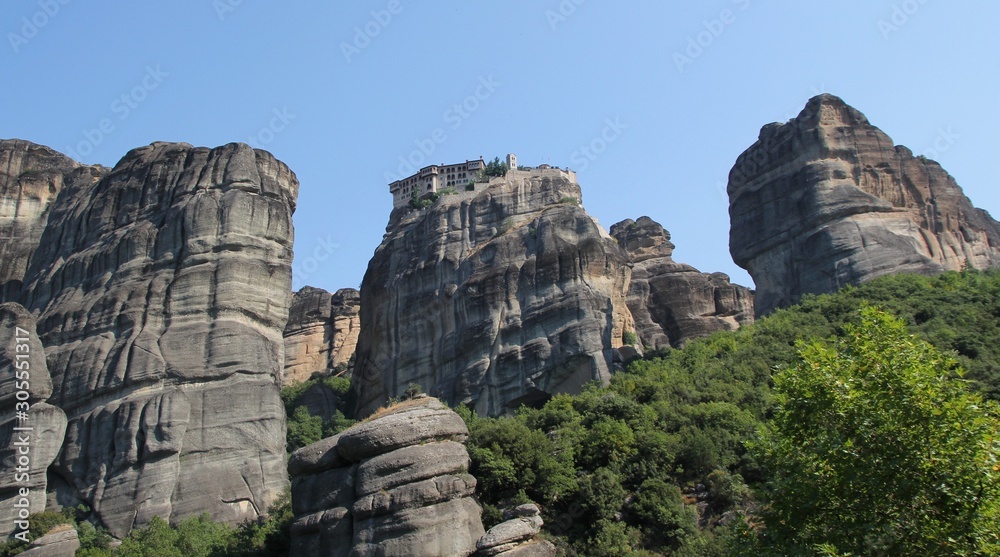 Greece monastery Meteori