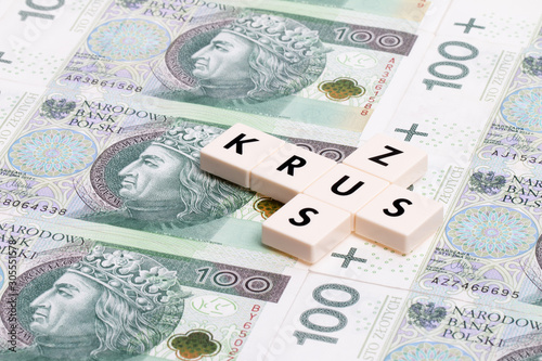 Obraz na płótnie Finanse w salonie