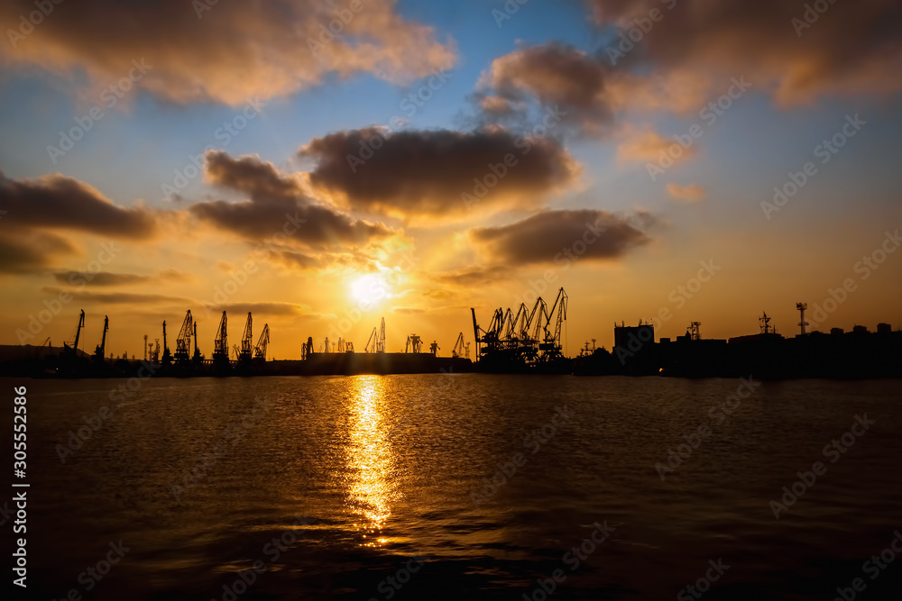 Sunset over Harbour