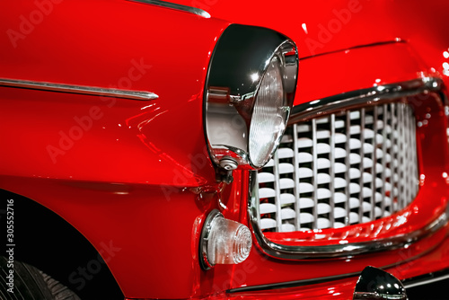 Fragment of Retro Car