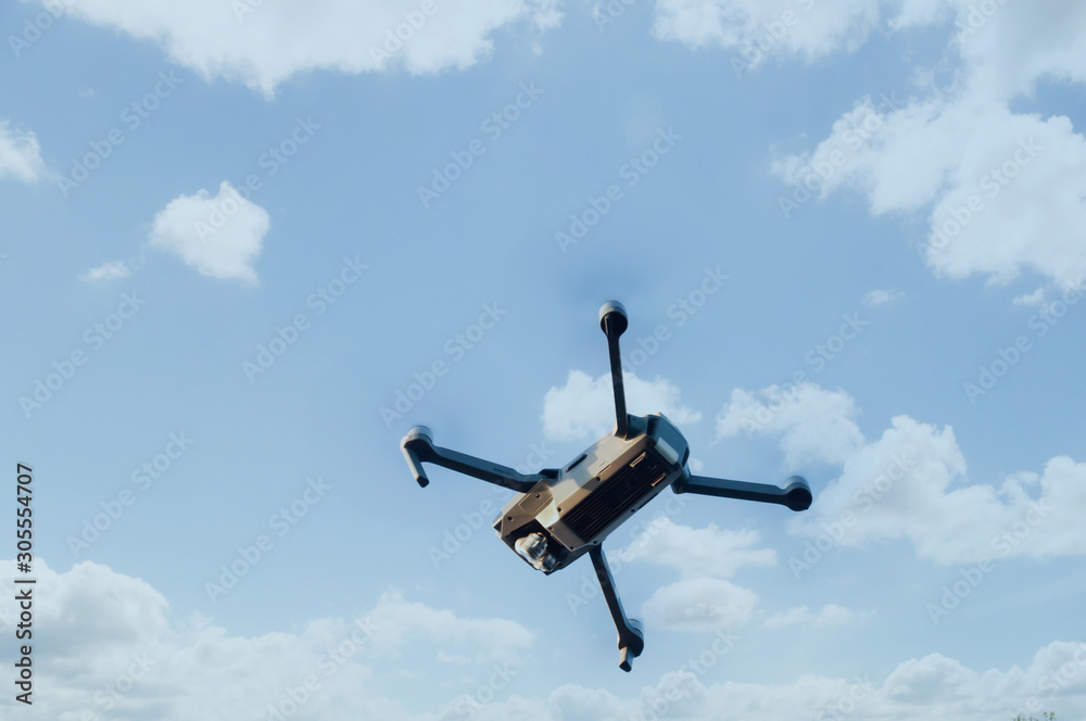 drone quad copter with high resolution digital camera on the sky drone quad copter with high resolution digital camera on the sky