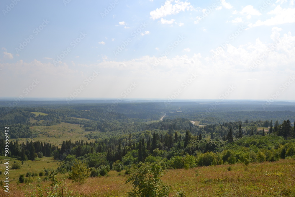 The vastness of the Perm region: a summer day around the Belogorsky monastery