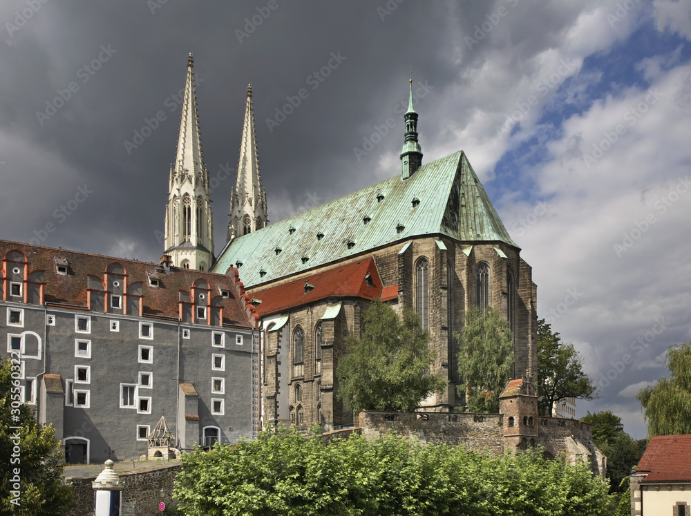 Church of St. Peter and Paul in Gorlitz. Germany