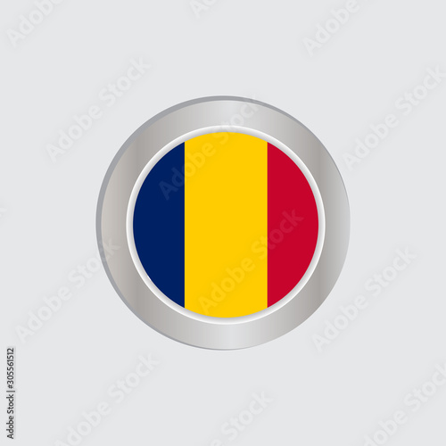 Free Download The Chad flag in official colors, embed the map, like the original - GFXLoad