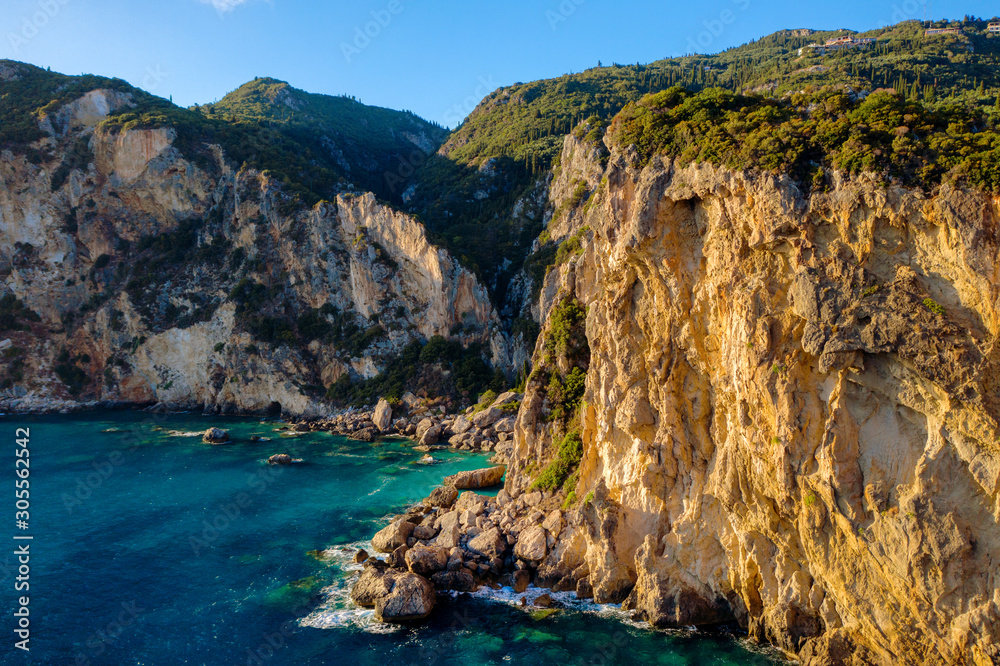 Mediterranean sea nature landscape