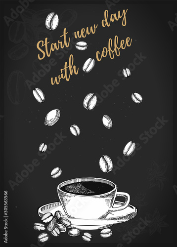 Coffee logotype. Hot coffee logo. coffee shop illustration design elements vector. Cafe food court sign symbol.