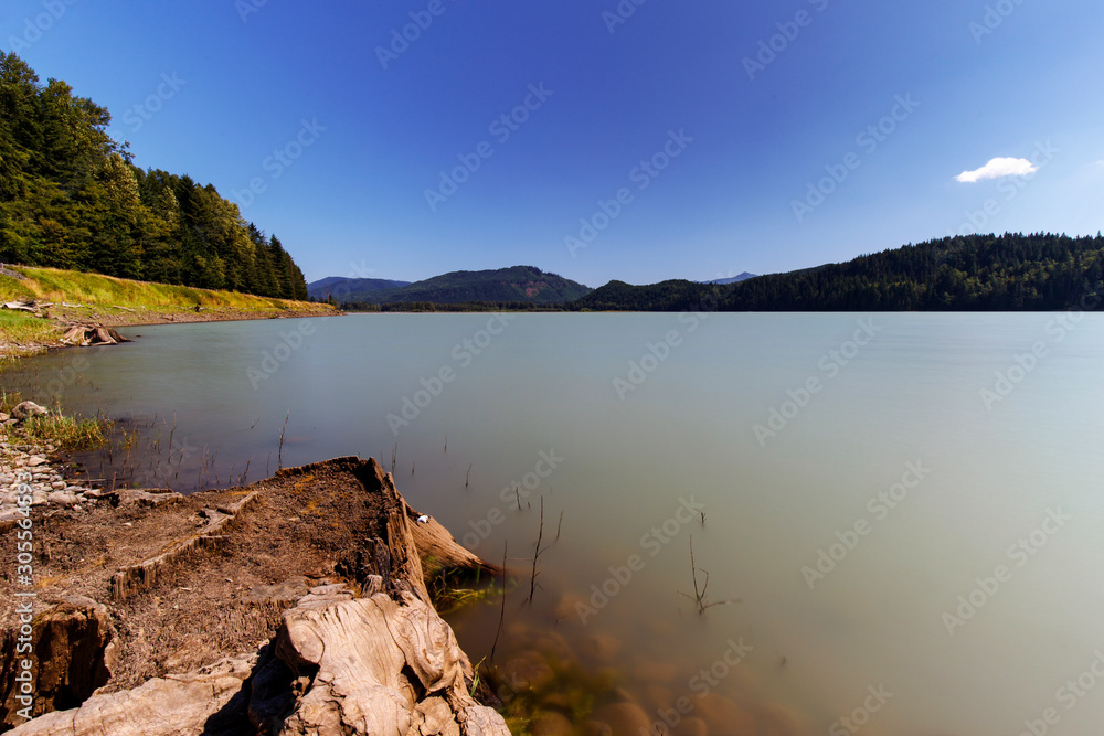 Alder Lake Surface in Washington State