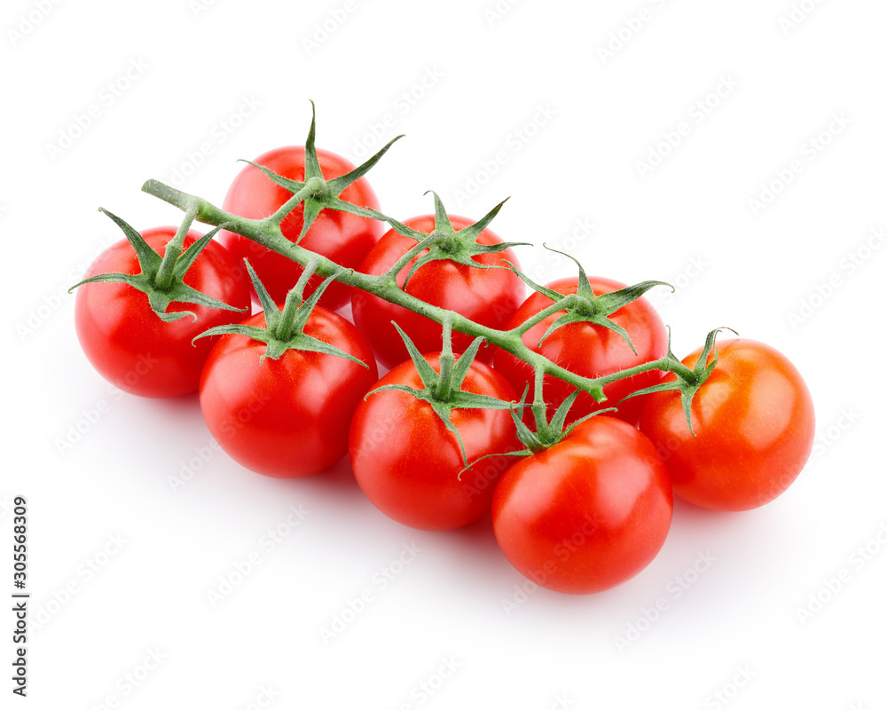Fresh bunch of cherry tomatoes