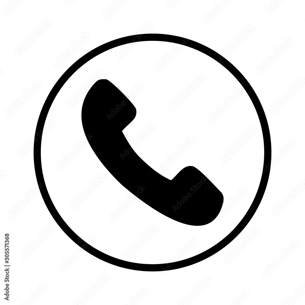 call phone icon,telephone icon vector design symbol Stock Vector | Adobe  Stock