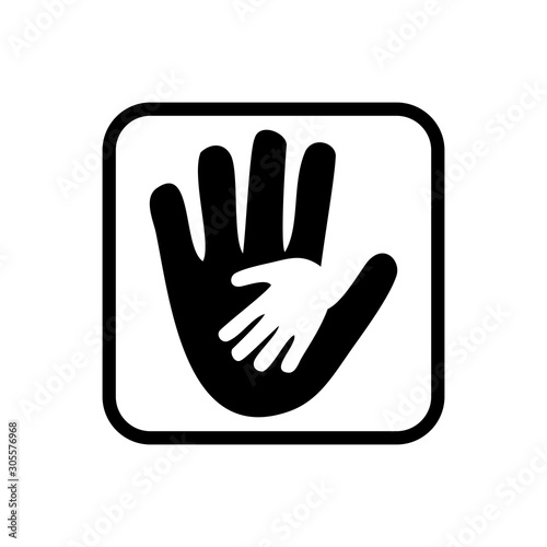 donate and  charity icon vector design symbol