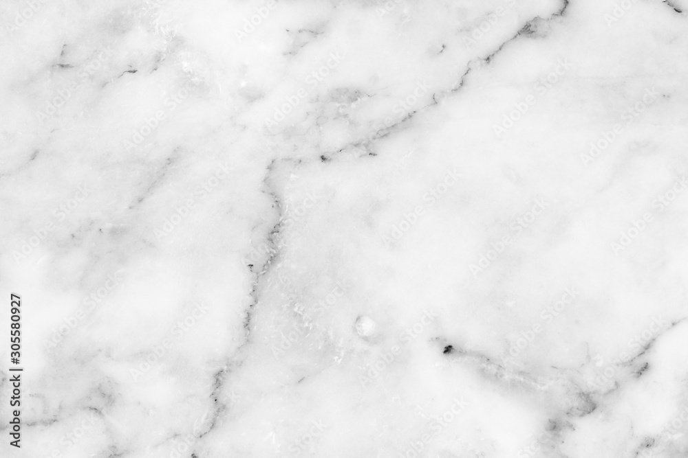 White marble texture background pattern with high resolution.