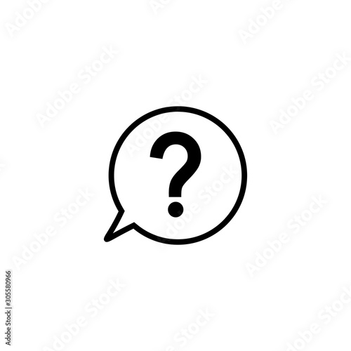 question mark icon vector design symbol