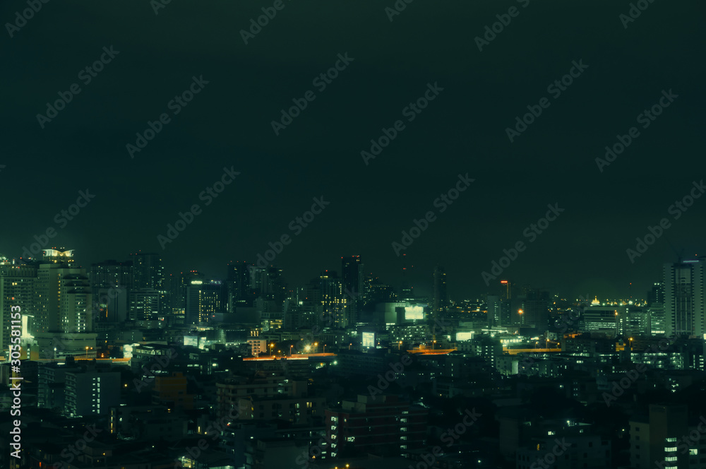 city view and Bangkok