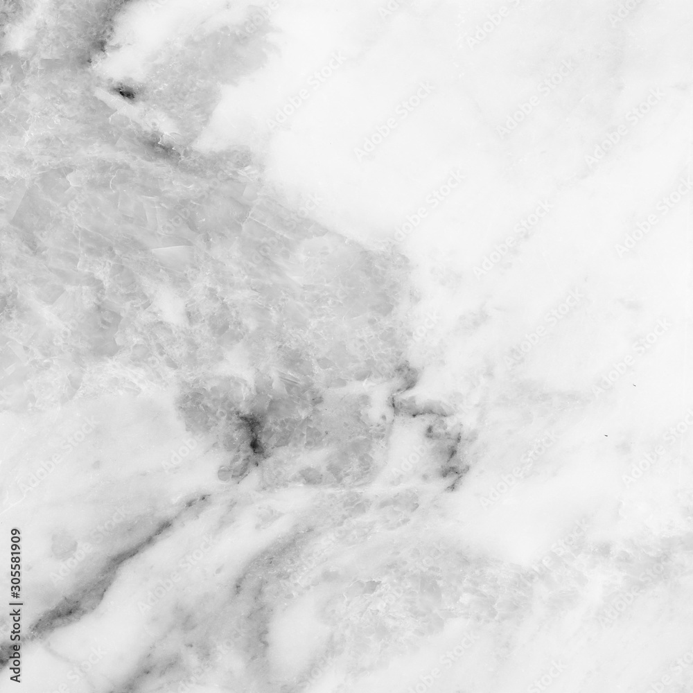 White marble texture background pattern with high resolution.