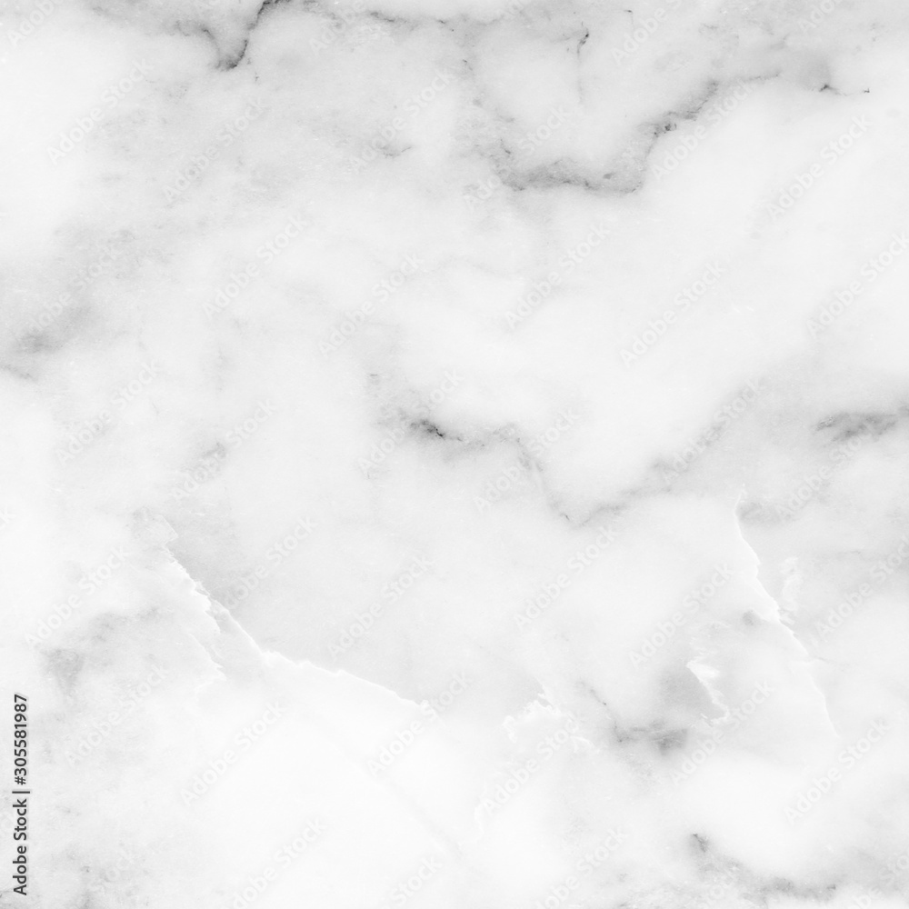 White marble texture background pattern with high resolution.