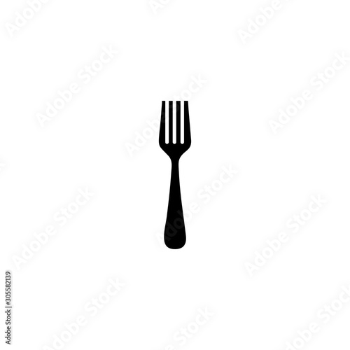 spoon and fork icon vector design symbol of restaurant