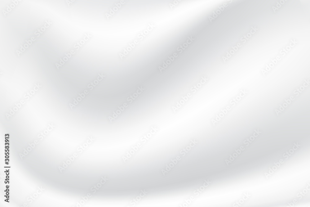 Abstract white and gray vector background. Satin luxury cloth texture Abstract white and gray vector background. Satin luxury cloth texture