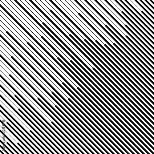 Black diagonal lines. Geometric art. White background. Design element for web, prints, template and textile pattern