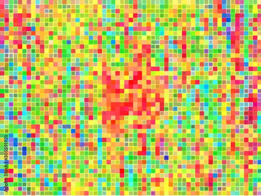 Fototapeta premium Abstract colorful graphic creative texture background for wallpaper design geometric stripes pattern fabric cloth backdrop lines square pixel mosaic decoration element