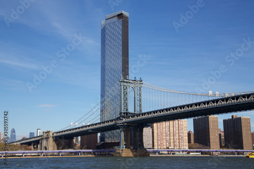 Manhattan Bridge am Morgen