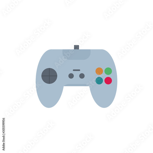 control game flat style icon