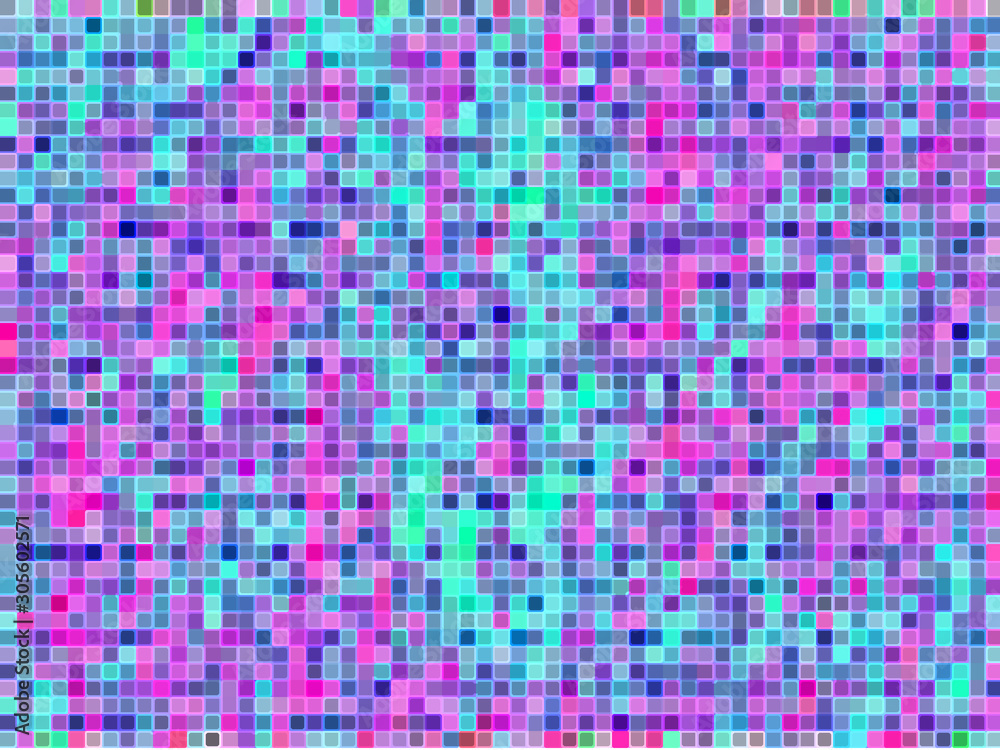 Fototapeta premium Abstract colorful graphic creative texture background for wallpaper design geometric stripes pattern fabric cloth backdrop lines square pixel mosaic decoration element