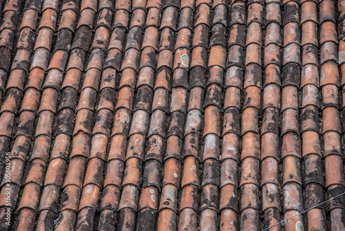 textura de techos de adobe casas mexicanas © ClicksdeMexico