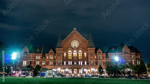Cincinnati Ohio Music Hall Timelapse