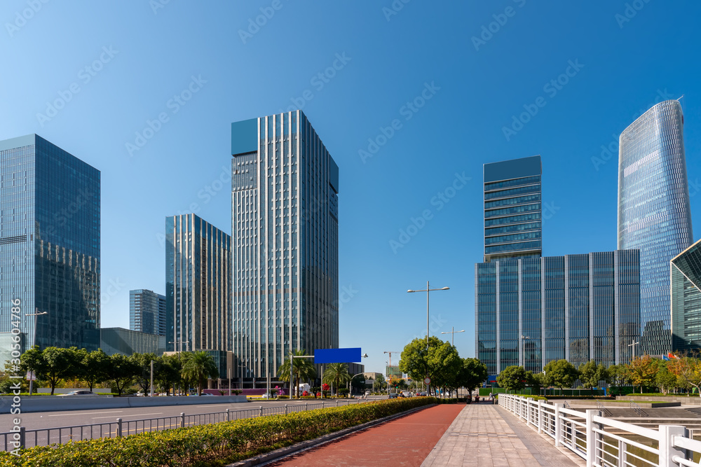 Ningbo City Modern Architecture Landscape Ningbo City Modern Architecture Landscape