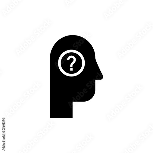 Brainstorming Vector Glyph Icon