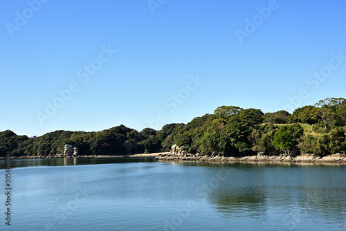 九十九島の遊覧船で島巡り